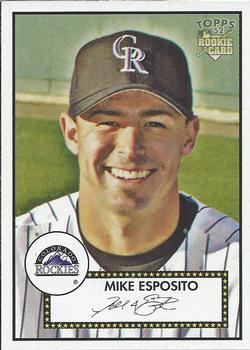 Mike Esposito (baseball) Mike Esposito Gallery The Trading Card Database