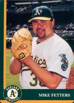Mike Fetters 1998 Mothers Cookies Oakland Athletics Baseball Gallery The