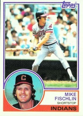 Mike Fischlin 1983 Topps Blog 182 Mike Fischlin Cleveland Indians