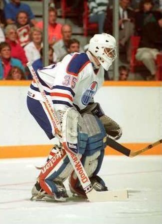 Mike Greenlay Edmonton Oilers goaltending history Mike Greenlay