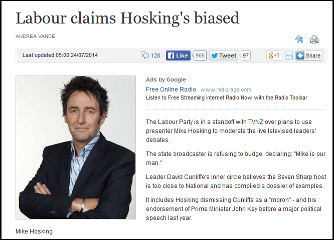 Mike Hosking Mike Hosking Frankly Speaking
