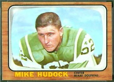 Mike Hudock wwwfootballcardgallerycom1966Topps79MikeHud