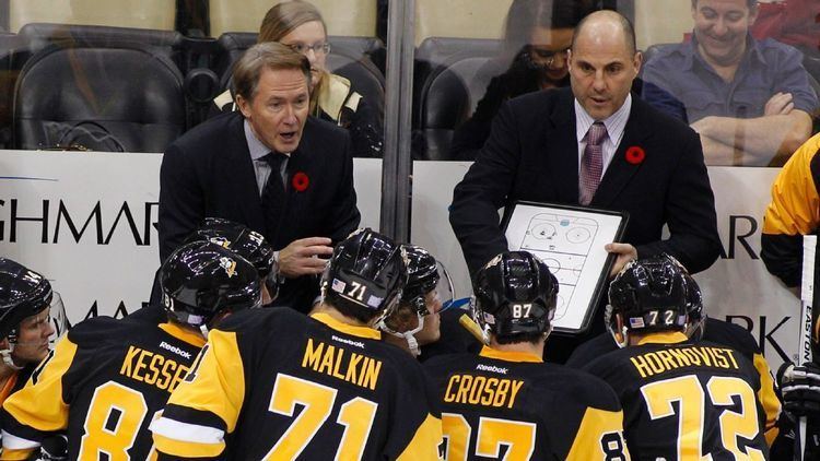 Mike Johnston (ice hockey) Pittsburgh Penguins fire head coach Mike Johnston after sluggish start