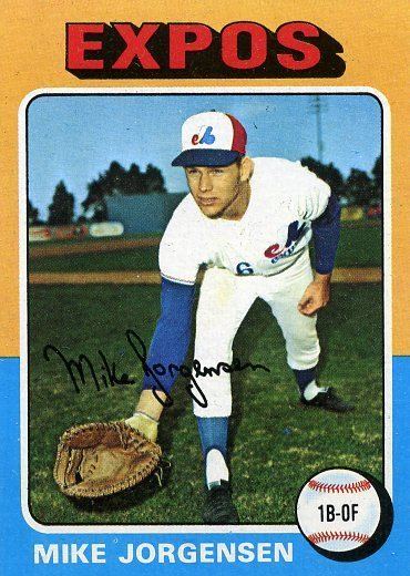 Mike Jorgensen 286 Mike Jorgensen Montreal Expos Baseball Cards