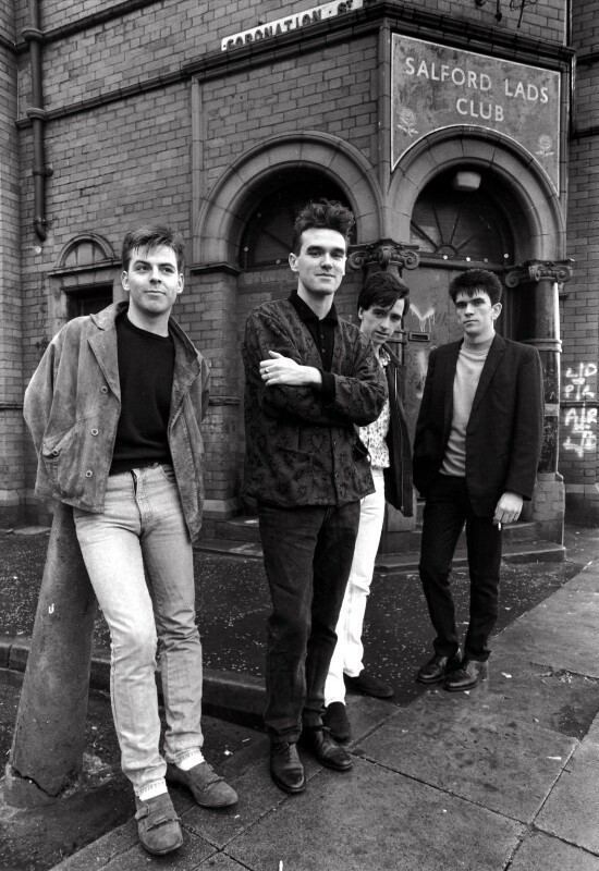 Mike Joyce (musician) NPG x127392 The Smiths Andy Rourke Morrissey Johnny