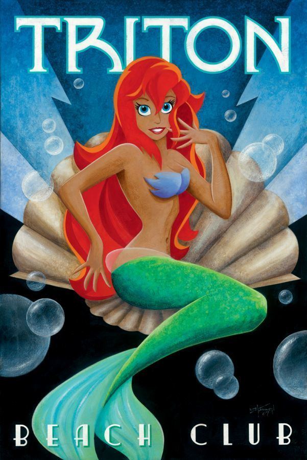 Mike Kungl Mike Kungl Triton Club The Little Mermaid Magic Of