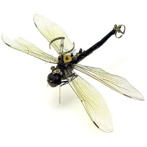Mike Libby Mechanical Insect Art Dragonflies Insects and Insect art