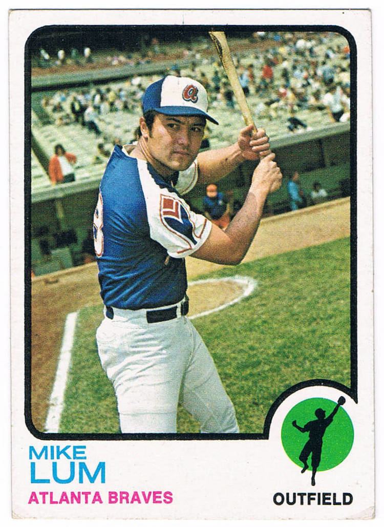 Mike Lum 1973 Topps Photography October 2011