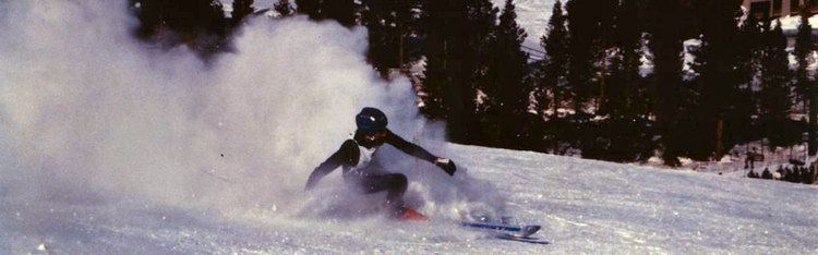 Mike May (skier) Crashing Through Mike May