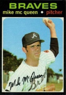 Mike McQueen (baseball) 1971 Topps Mike McQueen 8 Baseball Card Value Price Guide