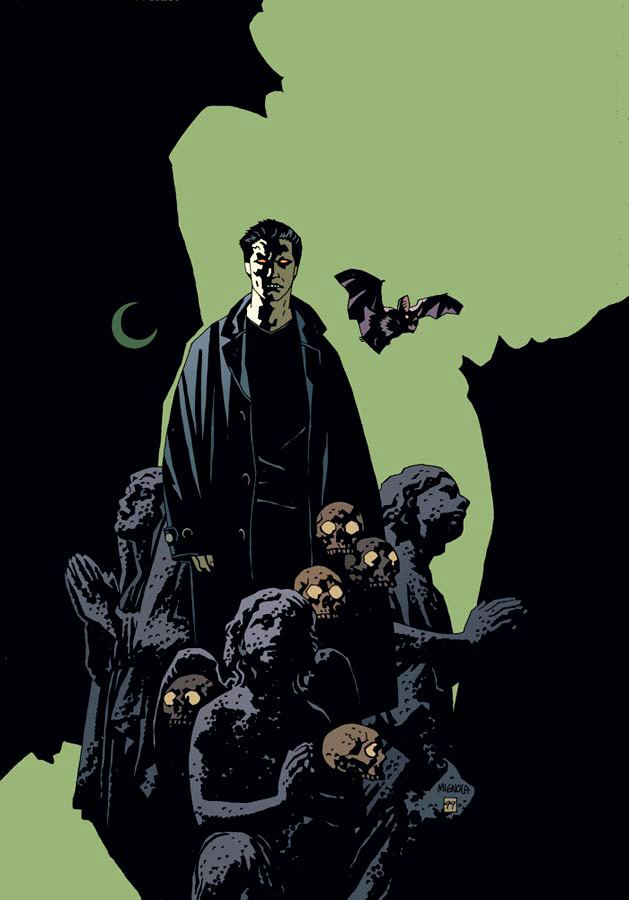 Mike Mignola King Mignola Mike Mignolaillustrated cover of Angel 12