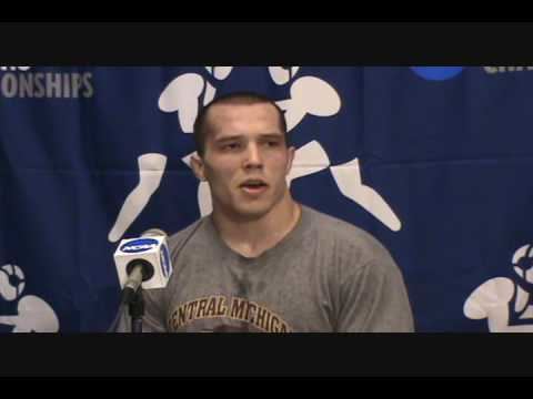 Mike Miller (wrestler) Mike Miller Central Michigan after semifinal win at 2009 NCAA