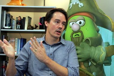 Mike Nawrocki Largerthanlife VeggieTales stars to hit Birmingham stage