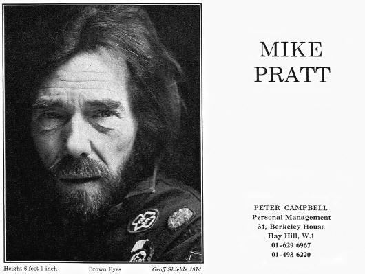 Mike Pratt (actor) MikePrattcouk Photographs Mike Pratt Spotlight