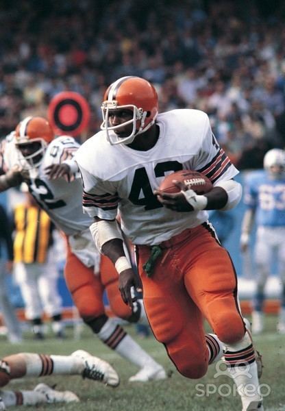 Mike Pruitt October 11978 Cleveland Browns running back Mike Pruitt 43 runs