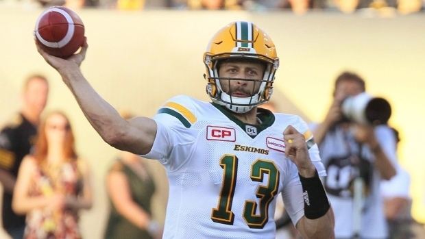 Mike Reilly (quarterback) Mike Reilly throws 3 TDs to help Eskimos stay undefeated CBC