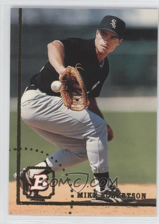 Mike Robertson (baseball) 1994 Bowman Base 43 Mike Robertson COMC Card Marketplace