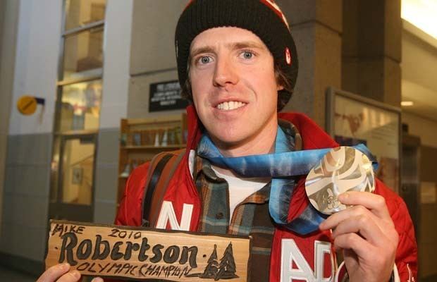 Mike Robertson (snowboarder) No silver lining yet for Olympic medallist Mike Robertson