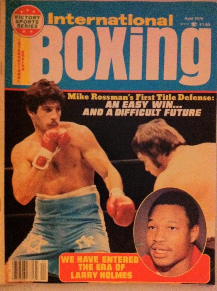 Mike Rossman crowntiquescom INTERNATIONAL BOXING 41979 COVER WMIKE