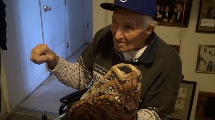 Mike Sandlock Former MLB Player Town Resident Celebrates 100th Birthday