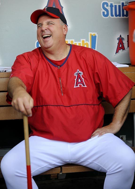 Mike Scioscia Garret Anderson Always an Angel Mike Scioscia39s a Joker