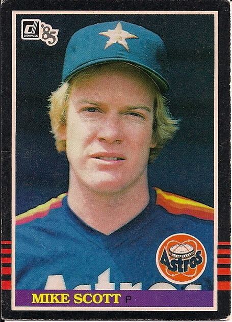 Mike Scott (baseball) Mets Baseball Card of the Week 1985 Donruss Mike Scott
