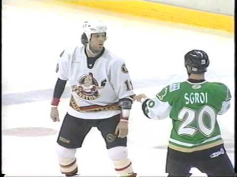 Mike Sgroi Brian McGrattan vs Mike Sgroi AHL Mar 1305 YouTube