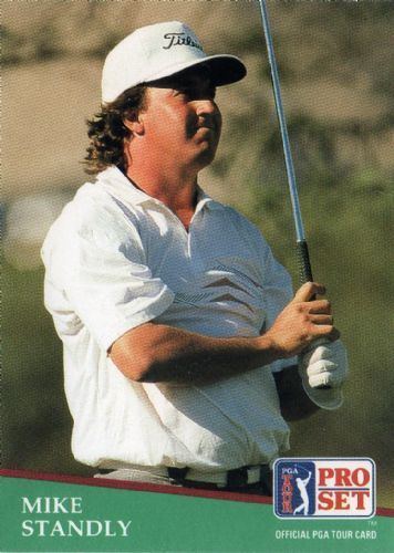 Mike Standly MIKE STANDLY 162 Proset 1991 PGA Tour Golf Trading Card