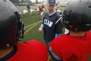 Mike Teel Former Rutgers QB Mike Teel has found a different career coaching at