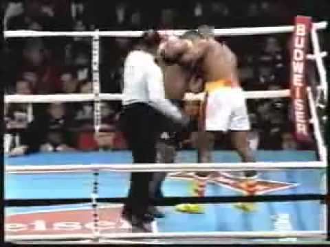 Mike Tyson vs. Donovan Ruddock Mike Tyson vs Donovan Ruddock first fight YouTube
