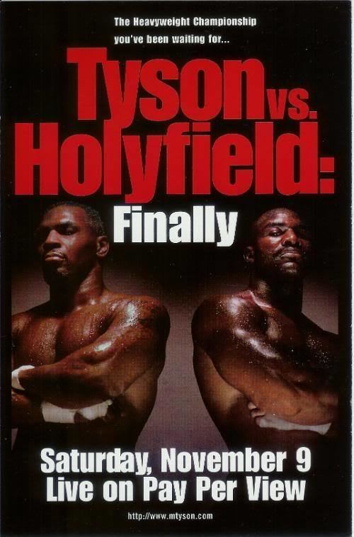 Mike Tyson vs. Evander Holyfield Nov 9 1996 Holyfield vs Tyson IThe Fight City
