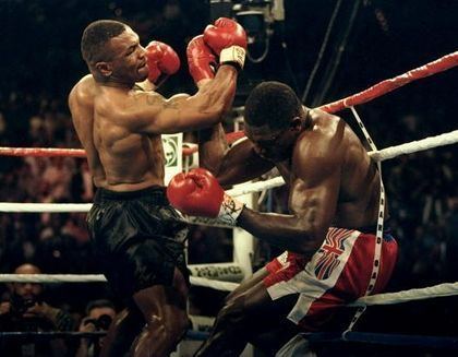 Mike Tyson vs. Frank Bruno Frank Bruno vs Mike Tyson 2nd meeting BoxRec