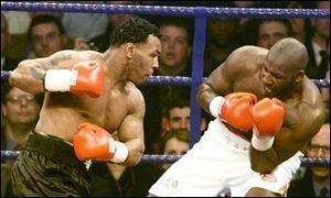 Mike Tyson vs. Julius Francis BBC News SPORT Tyson wastes little time