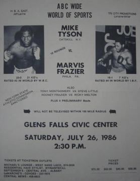 Mike Tyson vs. Marvis Frazier httpsuploadwikimediaorgwikipediaen00cTys