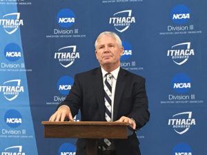 Mike Welch (American football) Ithaca College football coach Mike Welch will retire following the