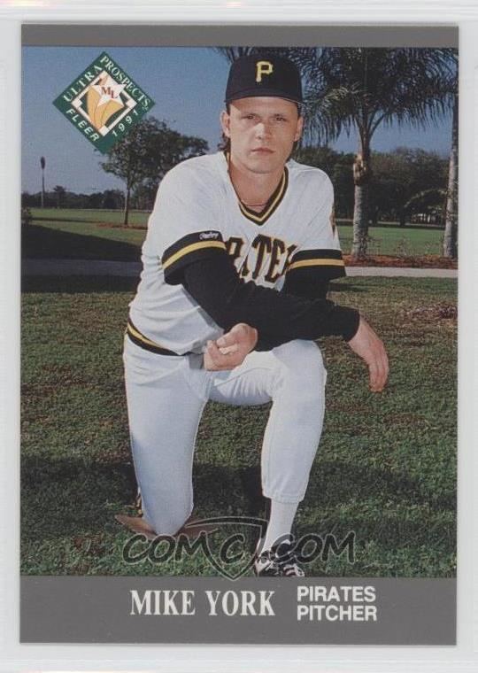 Mike York (baseball) 1991 Fleer Ultra Base 389 Mike York COMC Card Marketplace