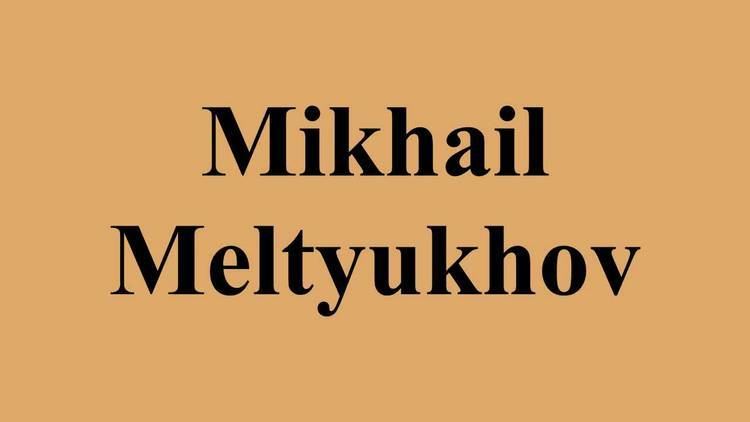 Mikhail Meltyukhov Mikhail Meltyukhov YouTube