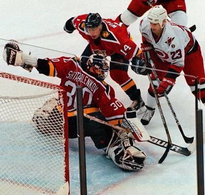 Mikhail Shtalenkov Florida Panthers goaltending history Mikhail Shtalenkov