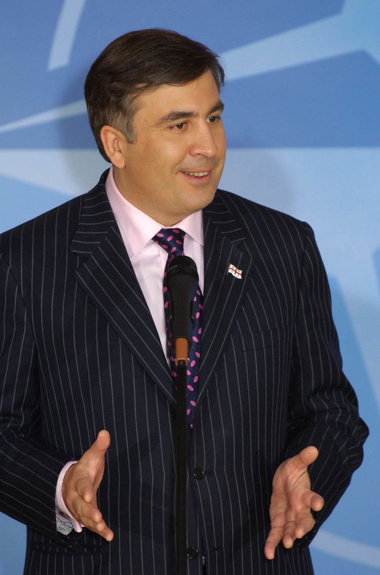 Mikheil Saakashvili NATO Media Library Visit to NATO by the President of