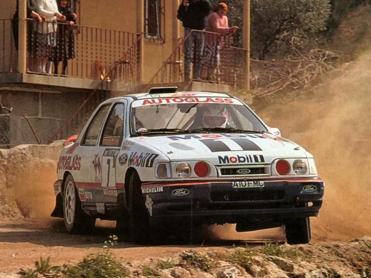 Miki Biasion Miki Biasion Ford Ford sierra and Rally car