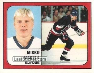 Mikko Mäkelä Sticker 291 Mikko Makela Panini NHL Hockey 19881989
