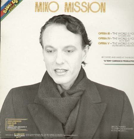 Miko Mission MIKO MISSION The World Is You Blow Up Disco Vinyl 12 Inch