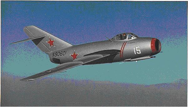 RUSSIA MIG-15 V-VS units stationed China 1/72 aircraft finished plane Easy model 