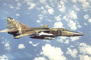 Mikoyan-Gurevich MiG-23 httpsuploadwikimediaorgwikipediacommonsthu