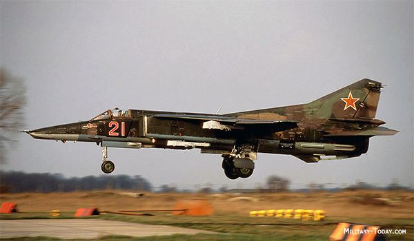 Mikoyan MiG-27 Mikoyan MiG27 Flogger Ground Attack Aircraft MilitaryTodaycom