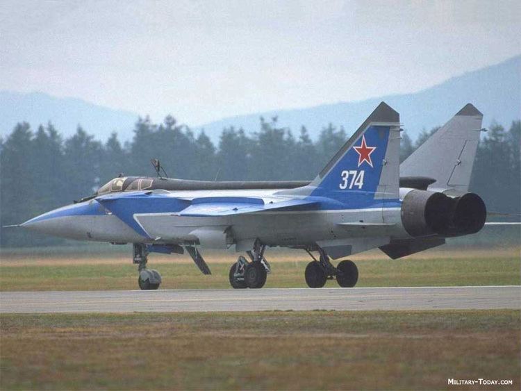 Mikoyan MiG-31 Mikoyan MiG31 Foxhound LongRange Interceptor MilitaryTodaycom