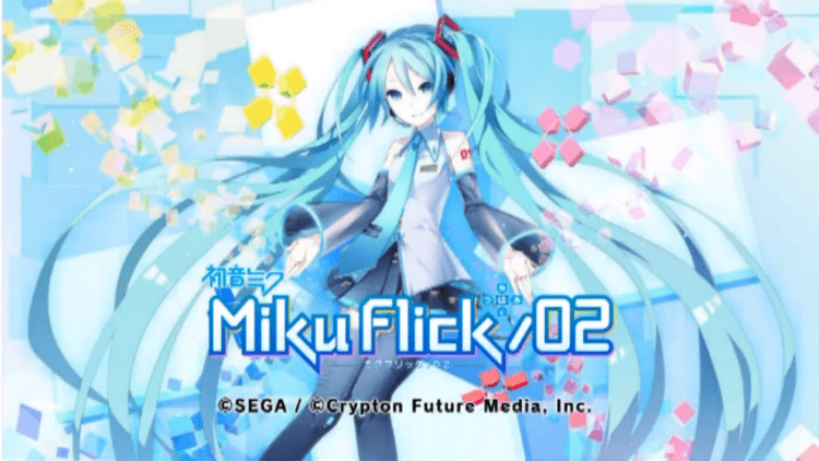 Miku Flick Review Miku Flick 02 iOS Sega Addicts