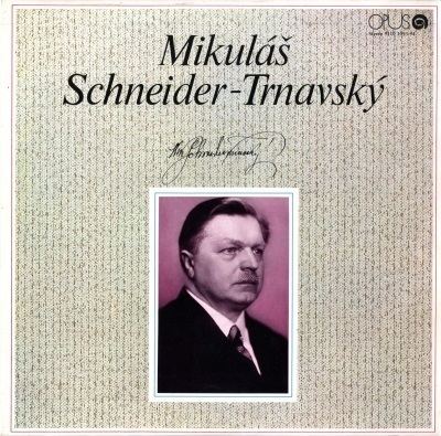 Mikulas Schneider-Trnavsky Mikul SchneiderTrnavsk Hudba Hudobn centrum