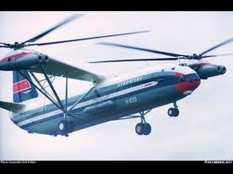 Mil V-12 WORLDS LARGEST HELICOPTER Russian Mil V 12 Mi 12 bigger than us army