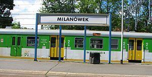 Milanówek railway station httpsuploadwikimediaorgwikipediacommonsthu